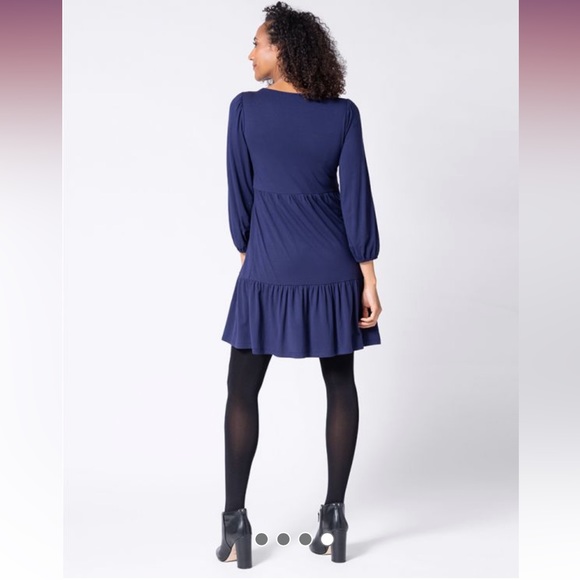 Seraphine NWT Tiered Maternity and Nursing Dress - Picture 4 of 13